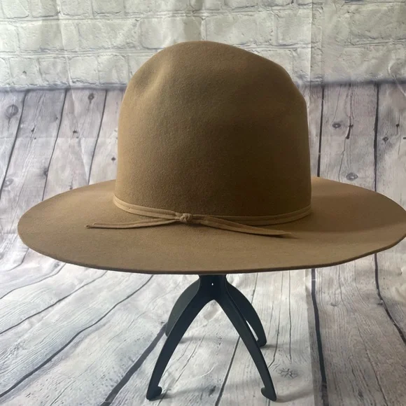Vintage 1970’s Stetson Western Beaver Cowboy Hat In Excellent Condition 6 7/8 - Picture 9 of 16